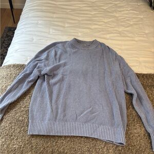 Lunya Soft Blue Crewneck Sweater